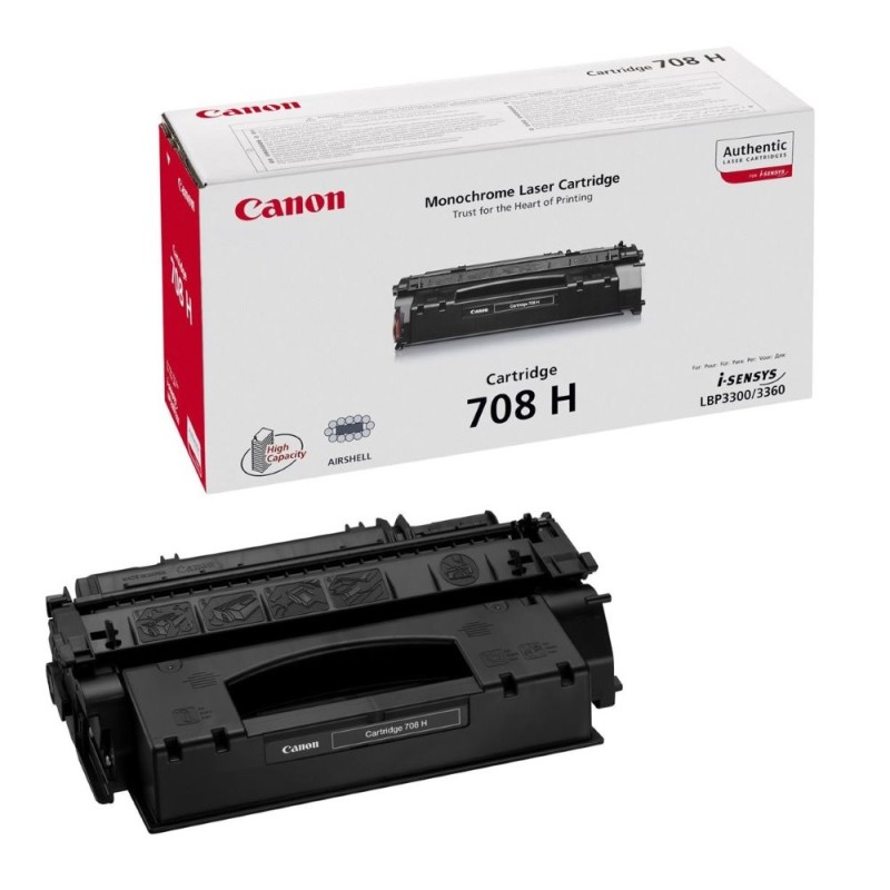 Canon originální toner 708 H BK, 0917B002, black, 6000str., high capacity, DOPRODEJ