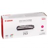 Canon originální toner CRG717, 2576B002, magenta, 4000str., DOPRODEJ