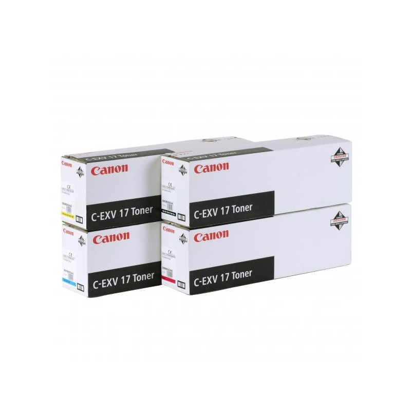 Canon originální toner C-EXV17 Y, 0259B002, yellow, 36000str.