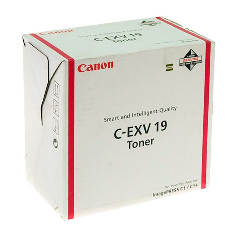 Canon originální toner C-EXV19 M, 0399B002, magenta, 16000str.