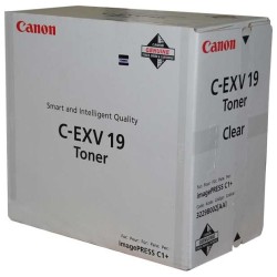 Canon originální toner C-EXV19 BK, 3229B002, clear, 31500str.