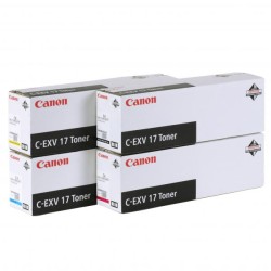 Canon originální toner C-EXV17 C, 0261B002, cyan, 36000str.