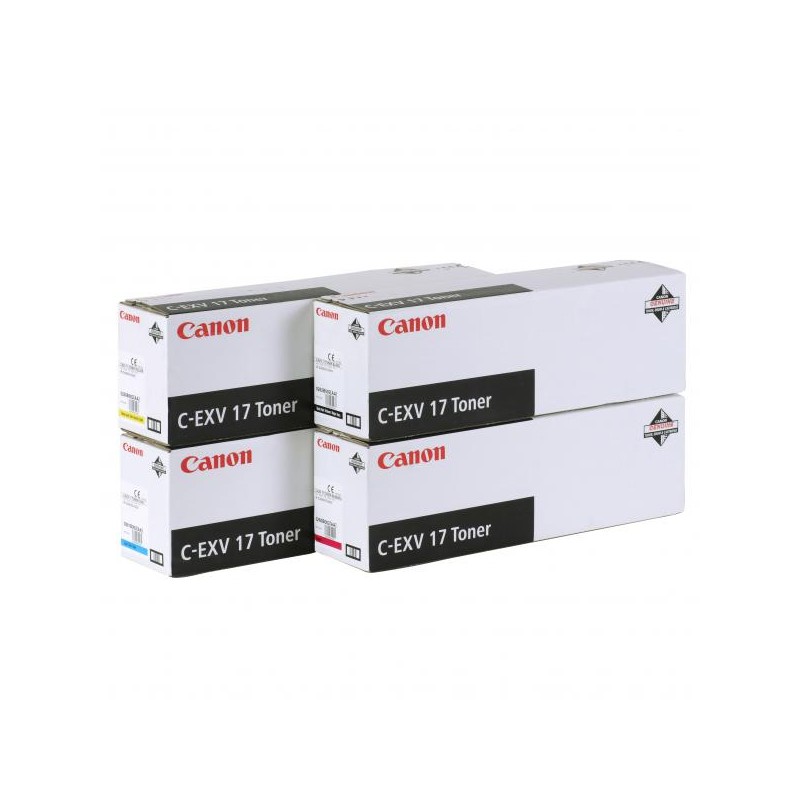 Canon originální toner C-EXV17 C, 0261B002, cyan, 36000str.