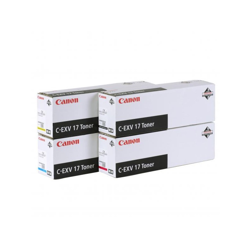 Canon originální toner C-EXV17 BK, 0262B002, black, 27000str.