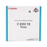 Canon originální toner C-EXV19 C, 0398B002, cyan, 16000str.