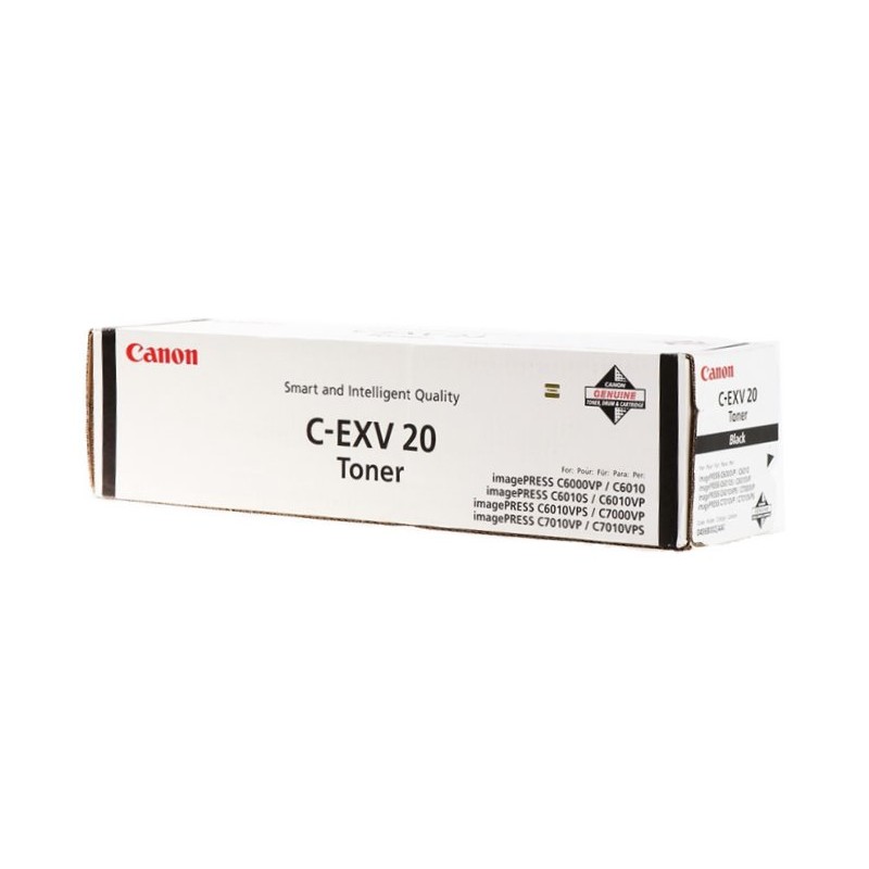 Canon originální toner C-EXV20 BK, 0436B002, black, 35000str.