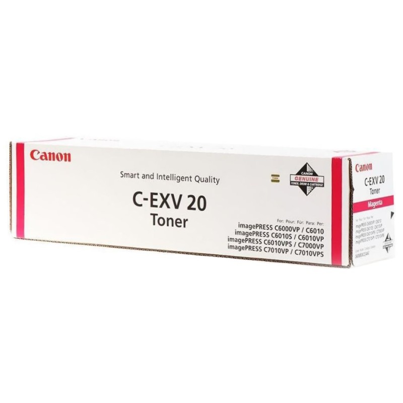 Canon originální toner C-EXV20 M, 0438B002, magenta, 35000str.