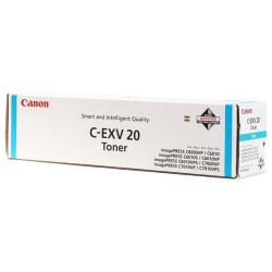 Canon originální toner C-EXV20 C, 0437B002, cyan, 35000str.