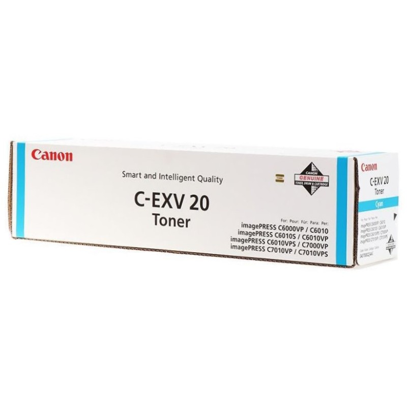 Canon originální toner C-EXV20 C, 0437B002, cyan, 35000str.