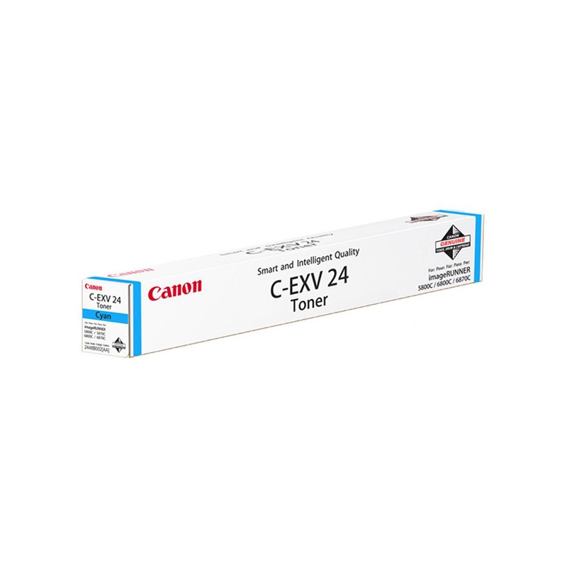 Canon originální toner C-EXV24 C, 2448B002, cyan, 9500str., náhrada za CEXV10