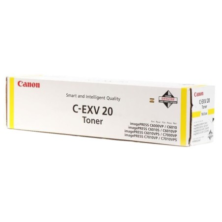 Canon originální toner C-EXV20 Y, 0439B002, yellow, 35000str.