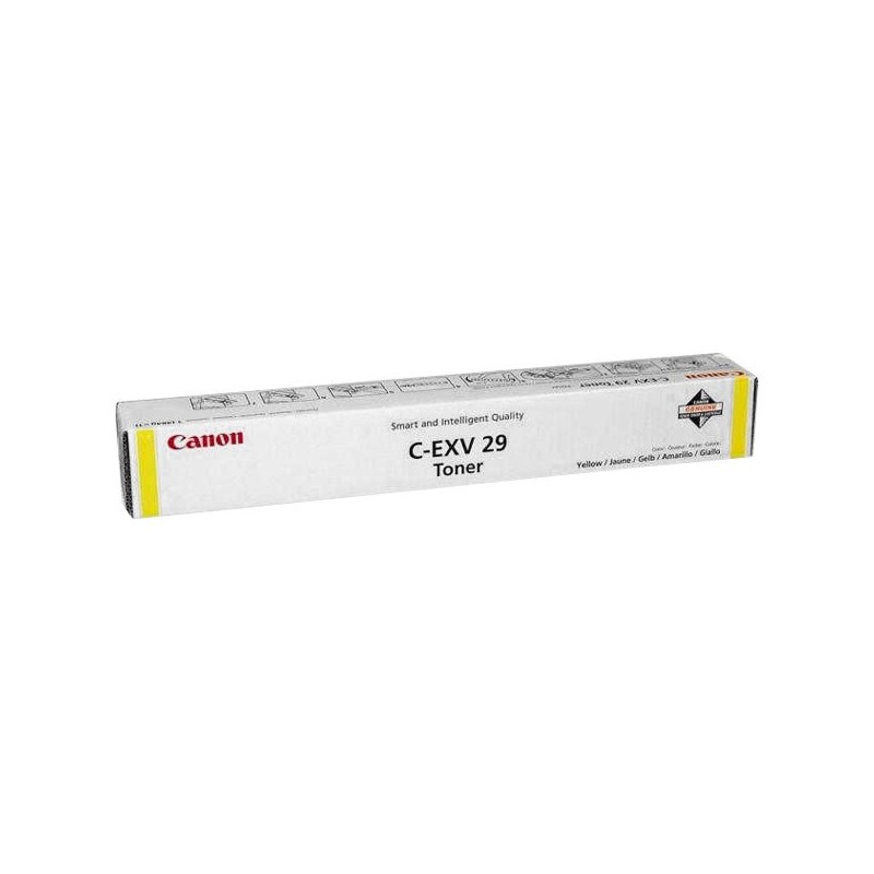 Canon originální toner C-EXV29 Y, 2802B002, yellow, 27000str.