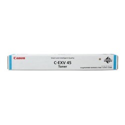 Canon originální toner C-EXV45 C, 6944B002, cyan, 52000str.