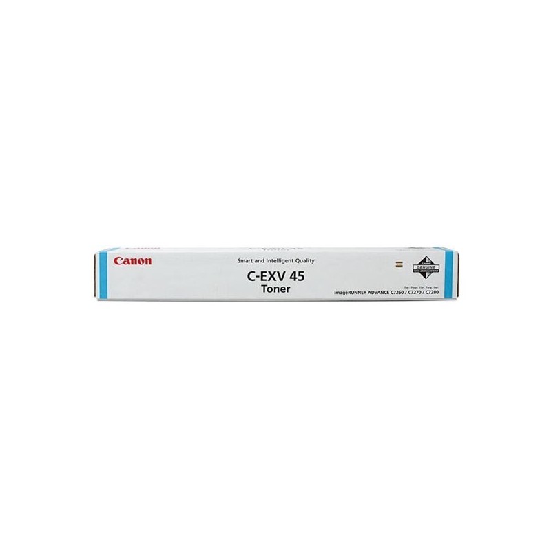 Canon originální toner C-EXV45 C, 6944B002, cyan, 52000str.