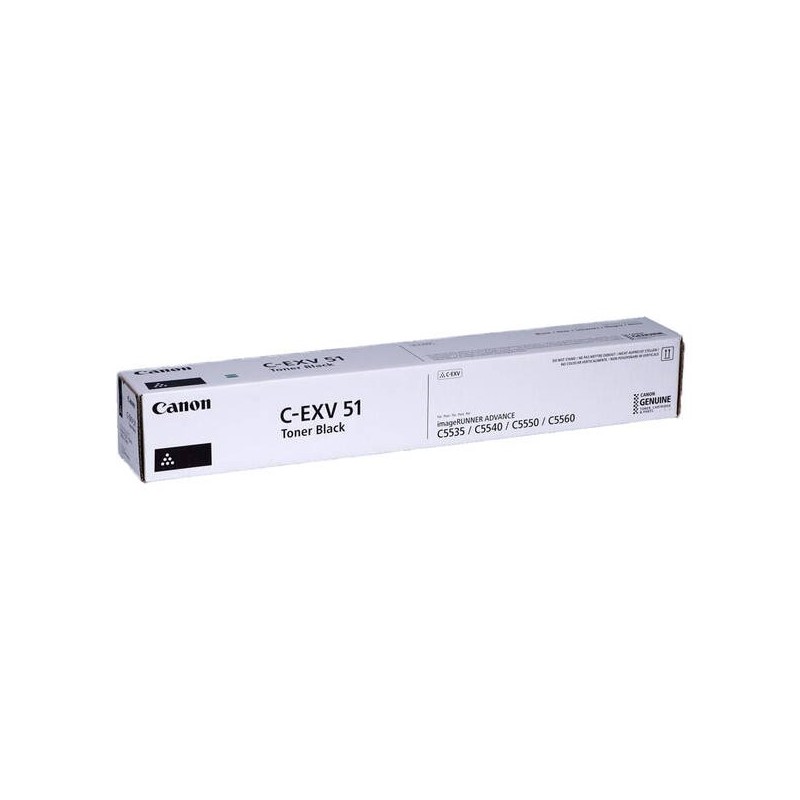 Canon originální toner C-EXV51 BK, 0481C002, black, 69000str.