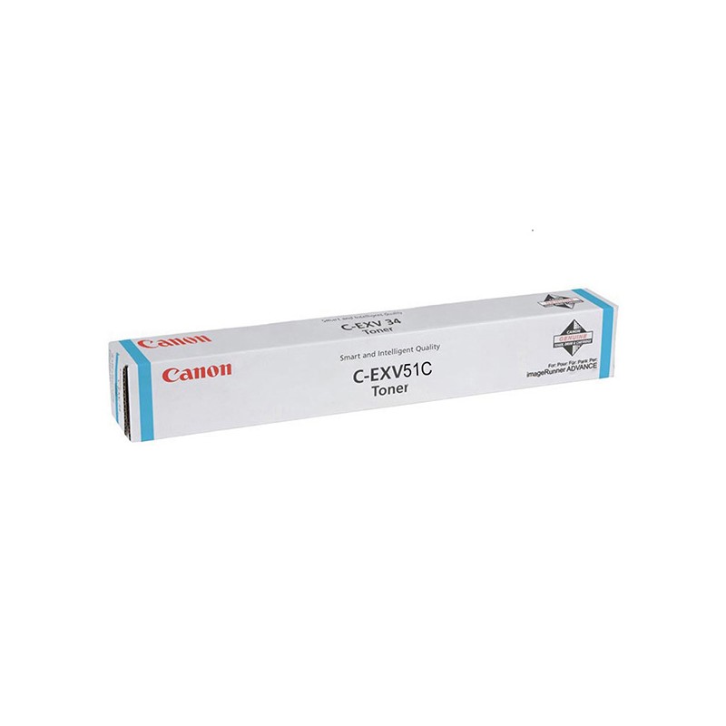 Canon originální toner CEXV51, 0482C002, cyan, 60000str.