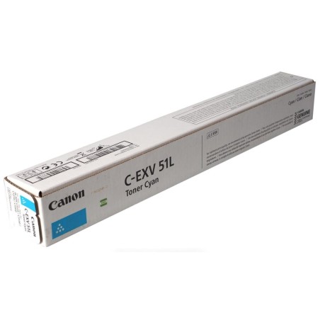 Canon originální toner C-EXV51LC C, 0485C002, cyan, 26000str., low capacity
