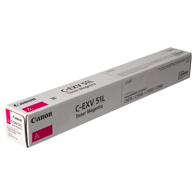 Canon originální toner C-EXV51L M, 0486C002, magenta, 26000str., low capacity