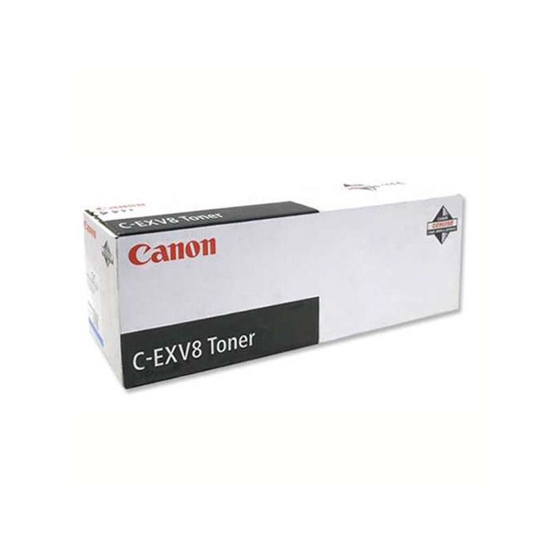 Canon originální toner C-EXV8 BK, 7629A002, black, 25000str., 530g