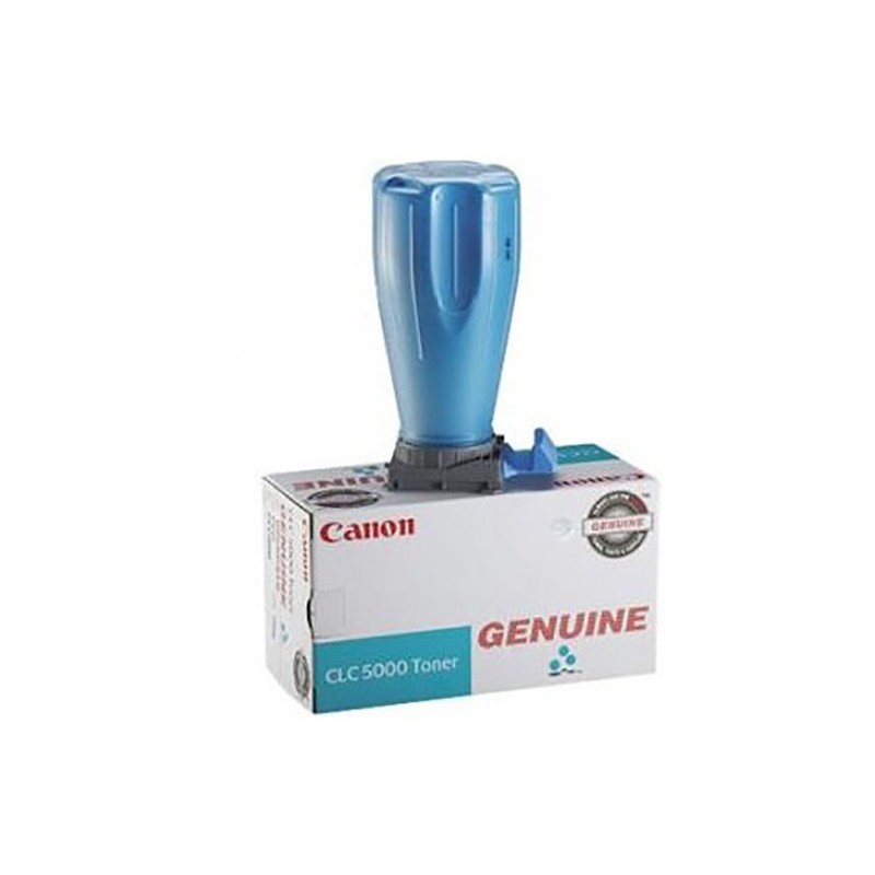 Canon originální toner CLC 5000 C, 6602A002, cyan, 15000str., 750g