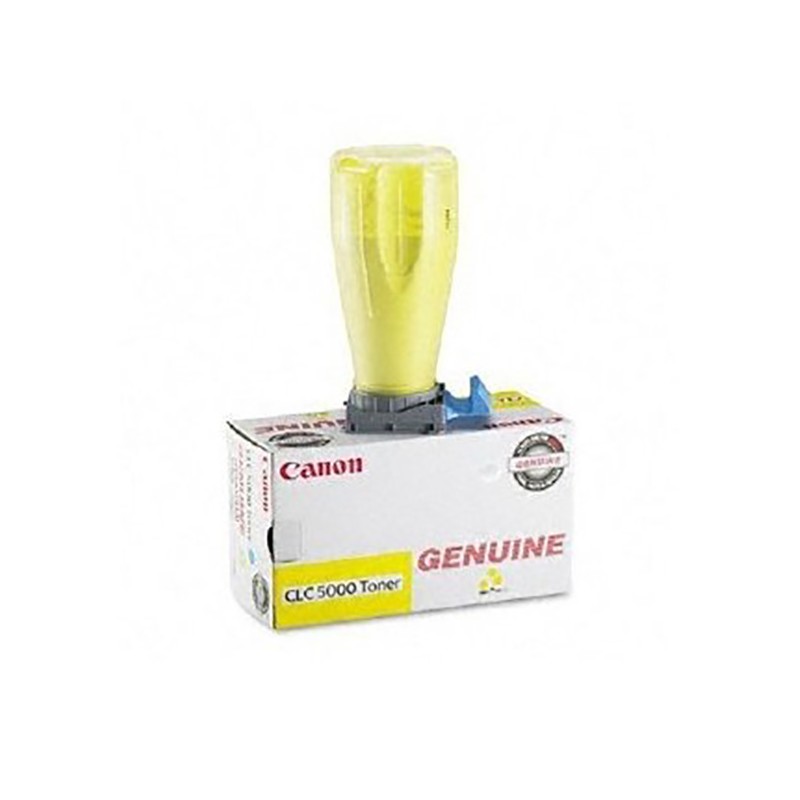 Canon originální toner CLC 5000 Y, 6604A002, yellow, 15000str., 750g