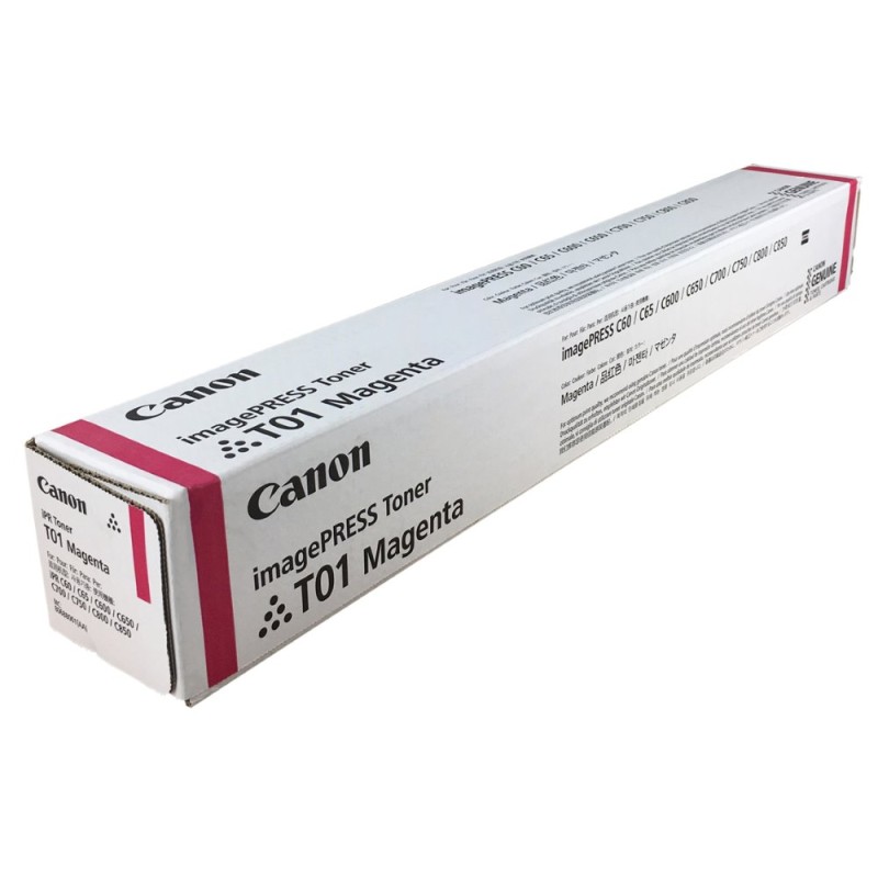 Canon originální toner T01 M, 8068B001, magenta, 39500str.
