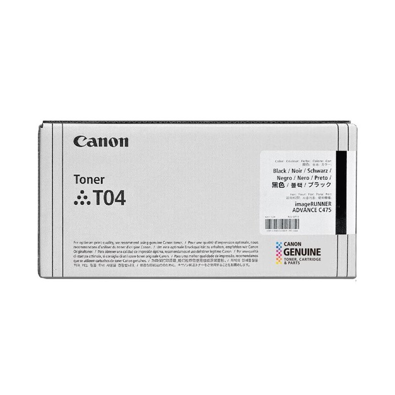 Canon originální toner T04 BK, 2980C001, black, 33000str., high capacity