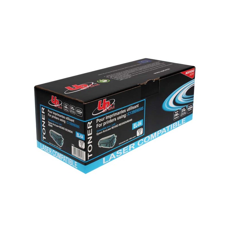 UPrint kompatibilní toner s Epson C13S050582, EL-04, black, 8000str., high capacity