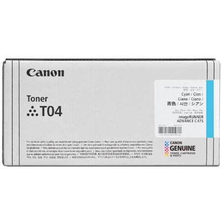 Canon originální toner T04 C, 2979C001, cyan, 27500str., high capacity