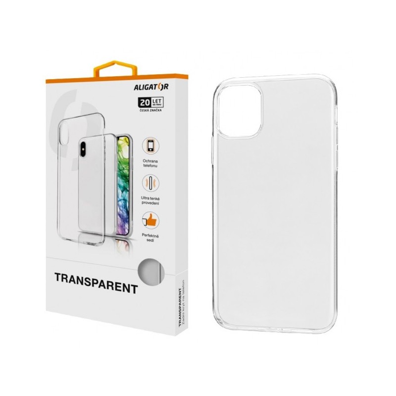 ALIGATOR Pouzdro Transparent Apple iPhone 11