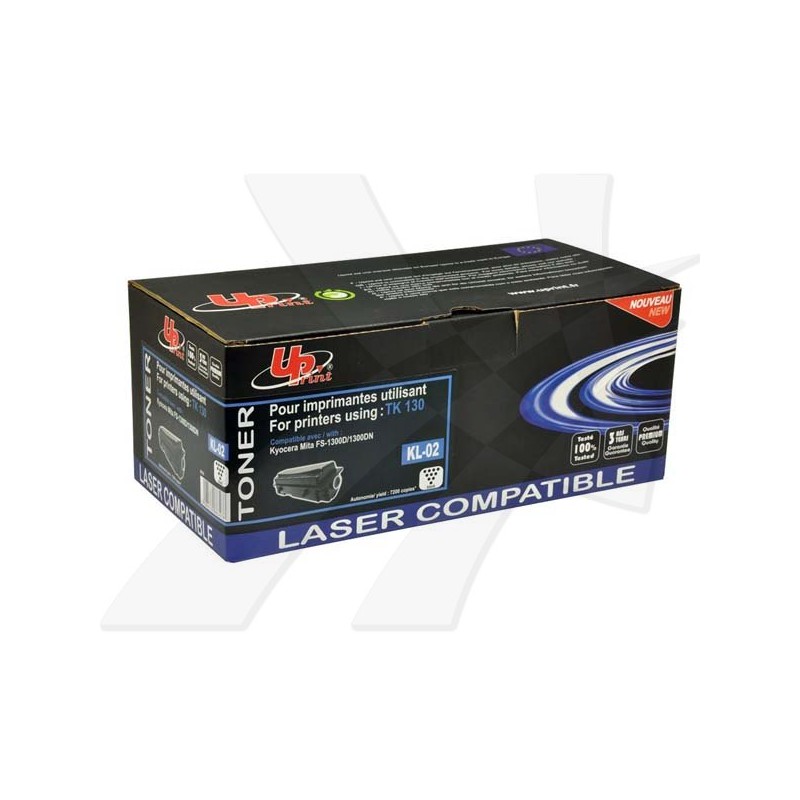 UPrint kompatibilní toner s Kyocera TK130, KL-02, black, 7200str.