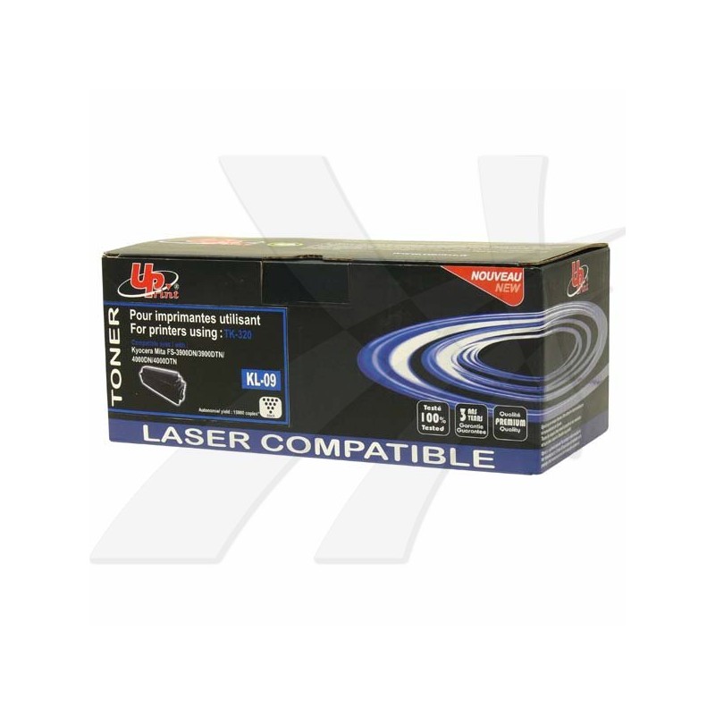 UPrint kompatibilní toner s Kyocera TK320, KL-09, black, 15000str.