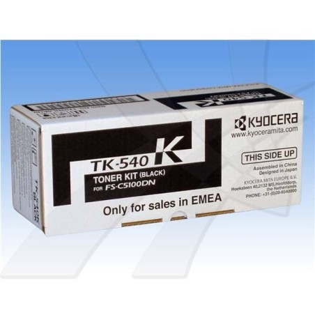 Kyocera originální toner TK540K, 1T02HL0EU0, black, 5000str.