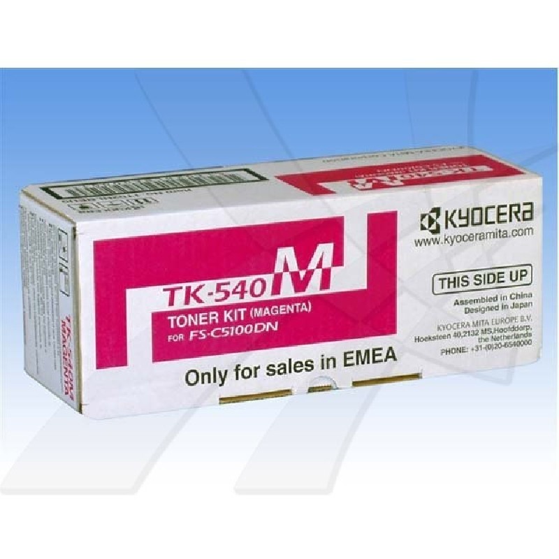 Kyocera originální toner TK540M, 0T2HLBEU, magenta, 4000str.