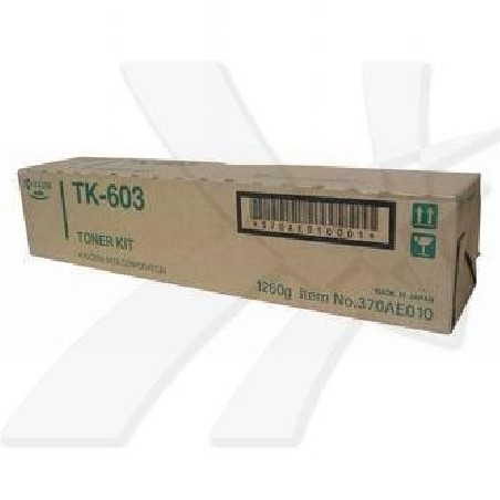 Kyocera originální toner TK603, 370AE010, black, 30000str., 1260g
