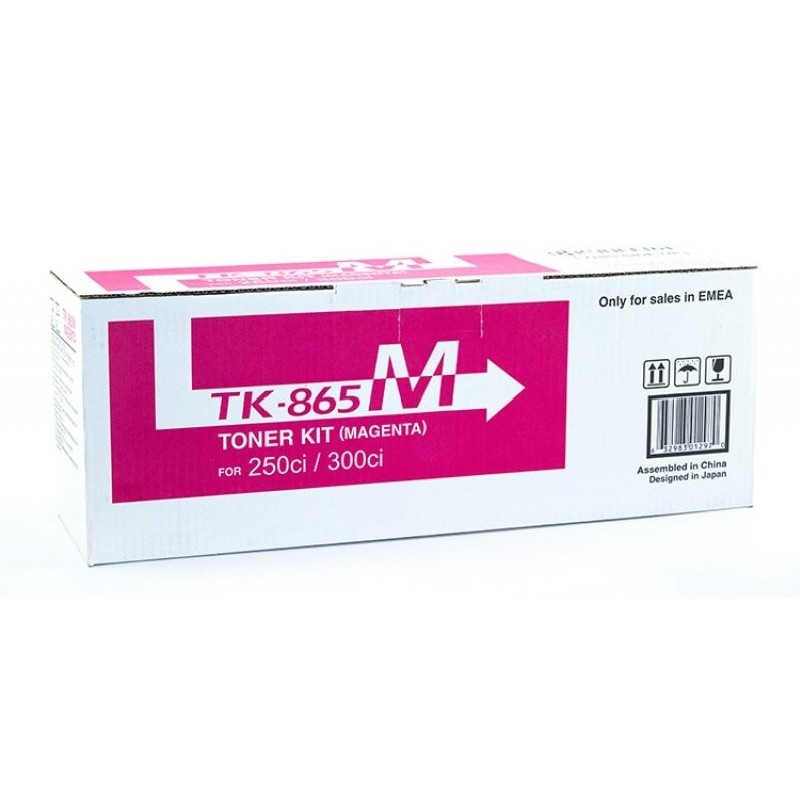 Kyocera originální toner TK865M, 1T02JZBEU0, magenta, 12000str.