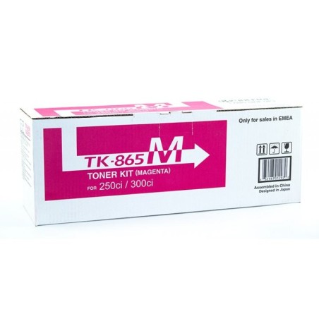 Kyocera originální toner TK865M, 1T02JZBEU0, magenta, 12000str.