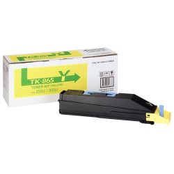 Kyocera originální toner TK865Y, 1T02JZAEU0, yellow, 12000str.