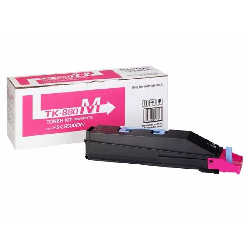 Kyocera originální toner TK880M, 1T02KABNL0, magenta, 18000str.