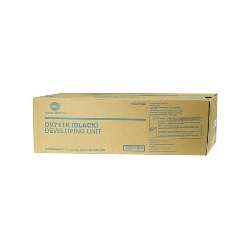 Konica Minolta originální Developing Unit A2X2-03D, DV-711K, black, 1200000str.
