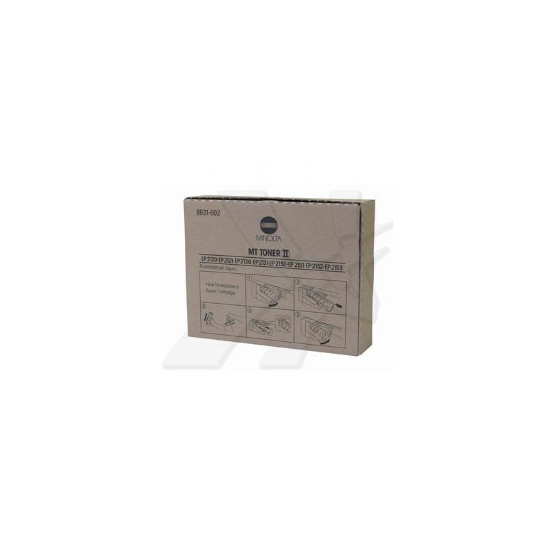 Konica Minolta originální toner MTII, black, 6000str., 4x50g