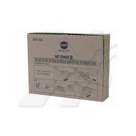Konica Minolta originální toner MTII, black, 6000str., 4x50g