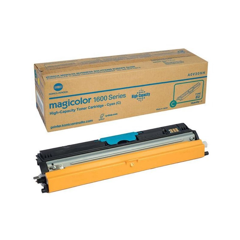 Konica Minolta originální toner A0V30HH, cyan, 2500str.