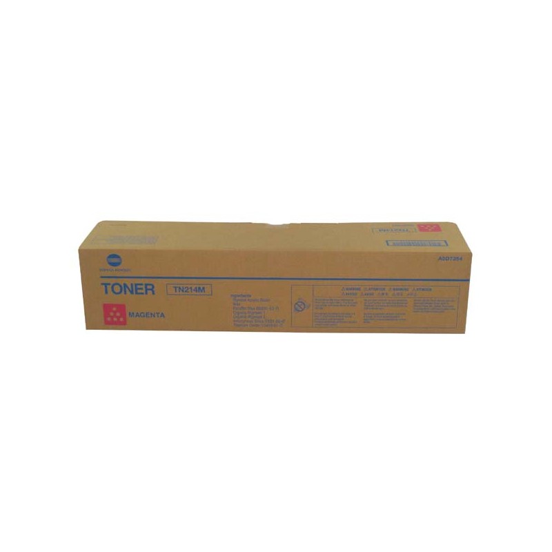Konica Minolta originální toner TN214M, A0D7354, magenta, 18500str.