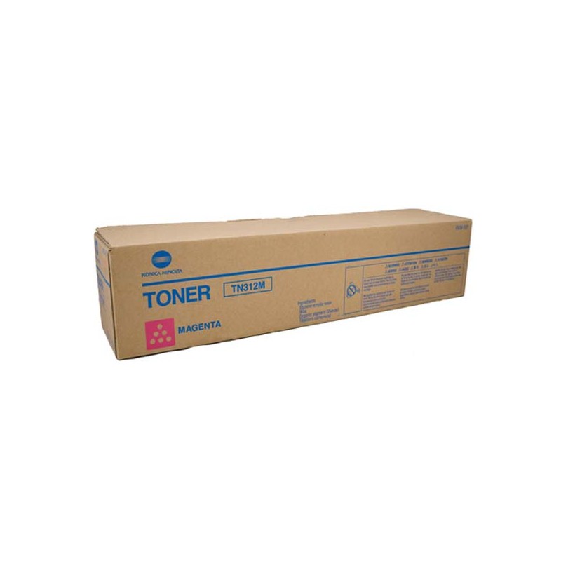 Konica Minolta originální toner TN312M, 8938-707, magenta, 12000str.