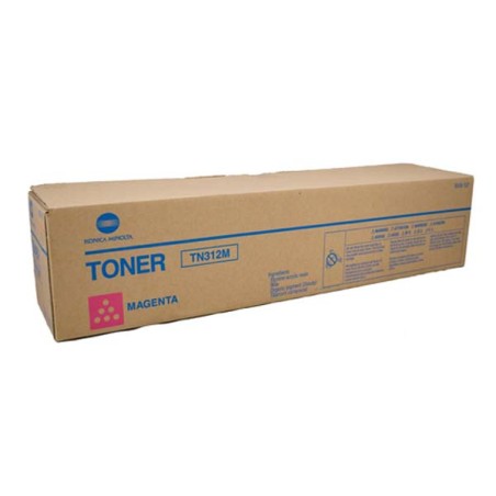Konica Minolta originální toner TN312M, 8938-707, magenta, 12000str.