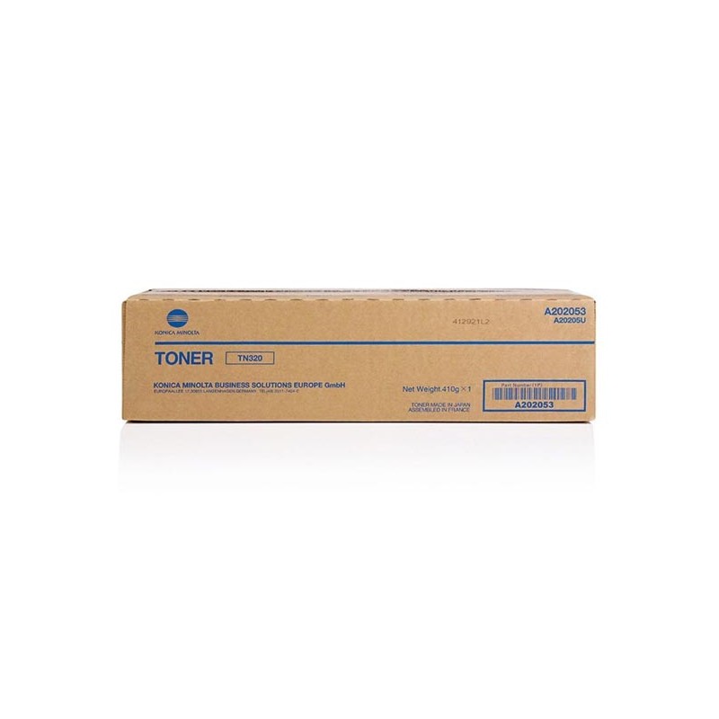 Konica Minolta originální toner TN320, A202053, black, 20000str.