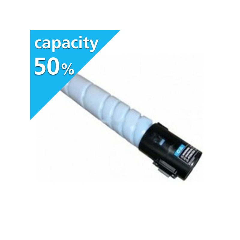 Konica Minolta originální toner TN512C, A33K45H, cyan, 17500str., poloviční kapacita