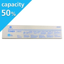 Konica Minolta originální toner TN514C, A9E845H, A9E845F, cyan, 13000str., poloviční kapacita