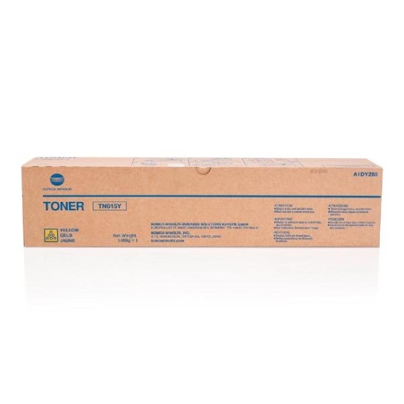 Konica Minolta originální toner A1DY250, TN615Y, yellow, 91000str.